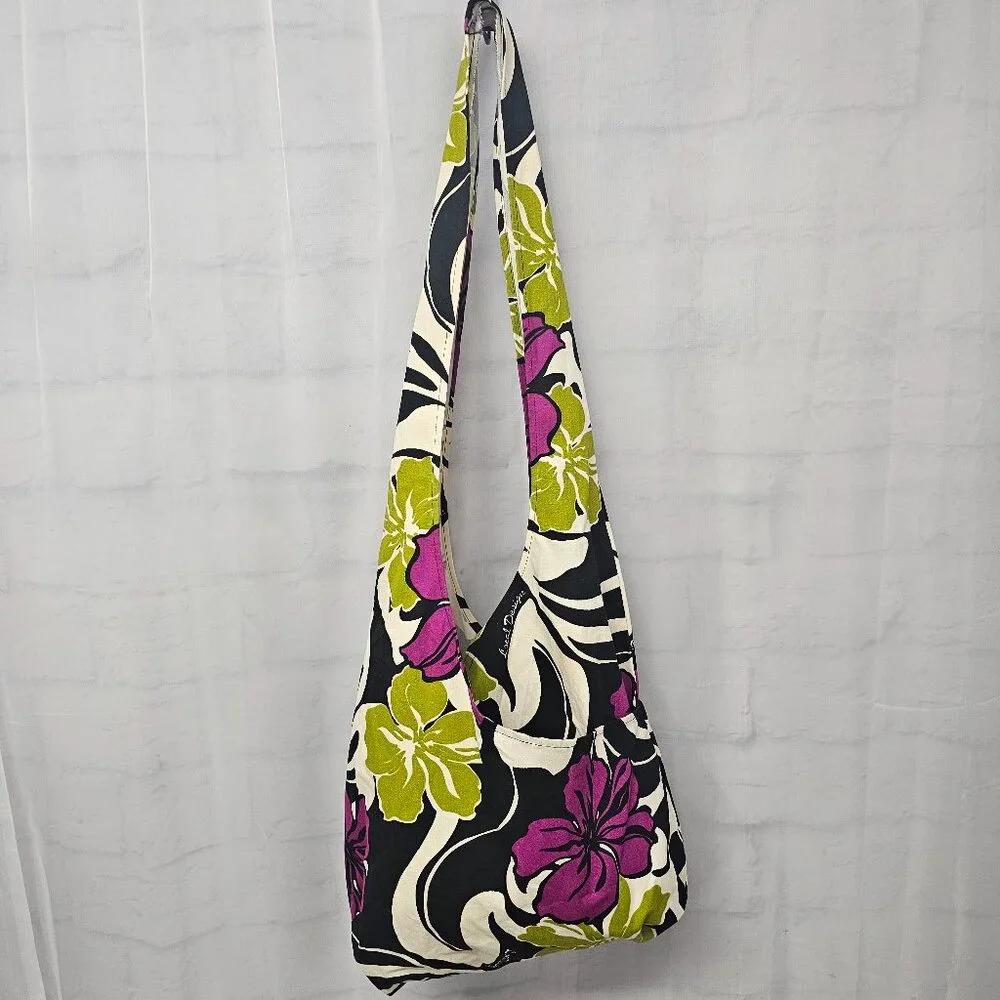 Local Design Bag Hobo CrossbodyTropical Hawaiian Beach Summer